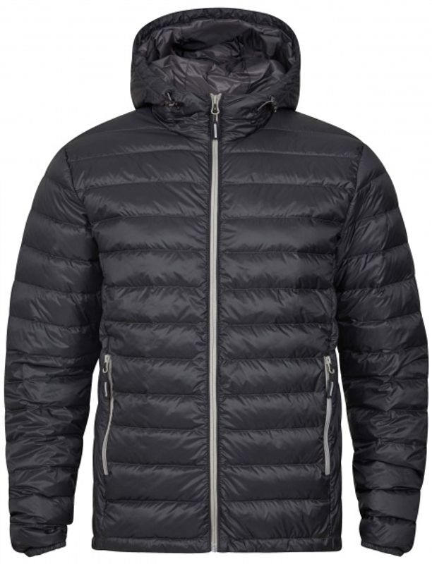 Superlight dunjakke m/hette med logo 