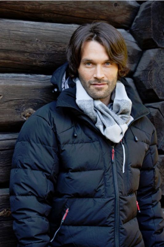 Original Down Jacket dunjakke med trykk