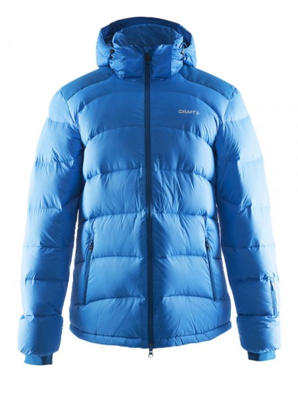 Craft dunjakke med trykk Down Jacket