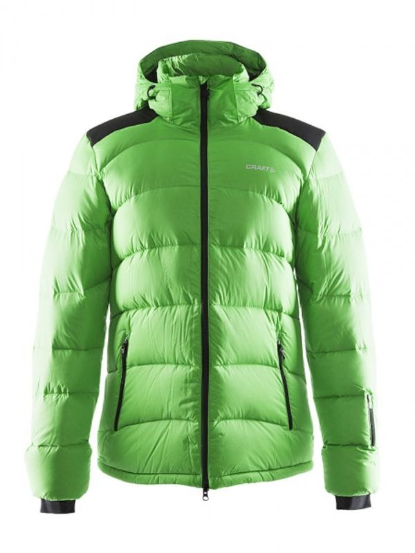 Craft dunjakke med trykk Down Jacket