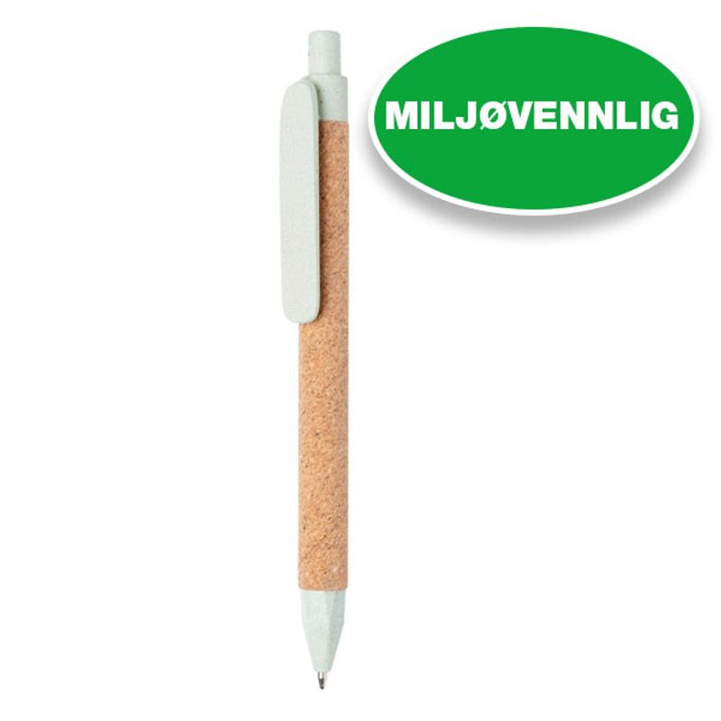 Miljøvennlig Eco-pen kulepenn med trykk