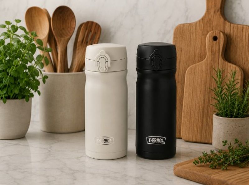 *Best i test* Thermos JMY termokopp med logo 